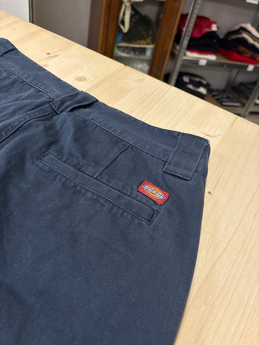 Dickies Navy Wide Leg Work Pants – Pantalone Uomo Vintage