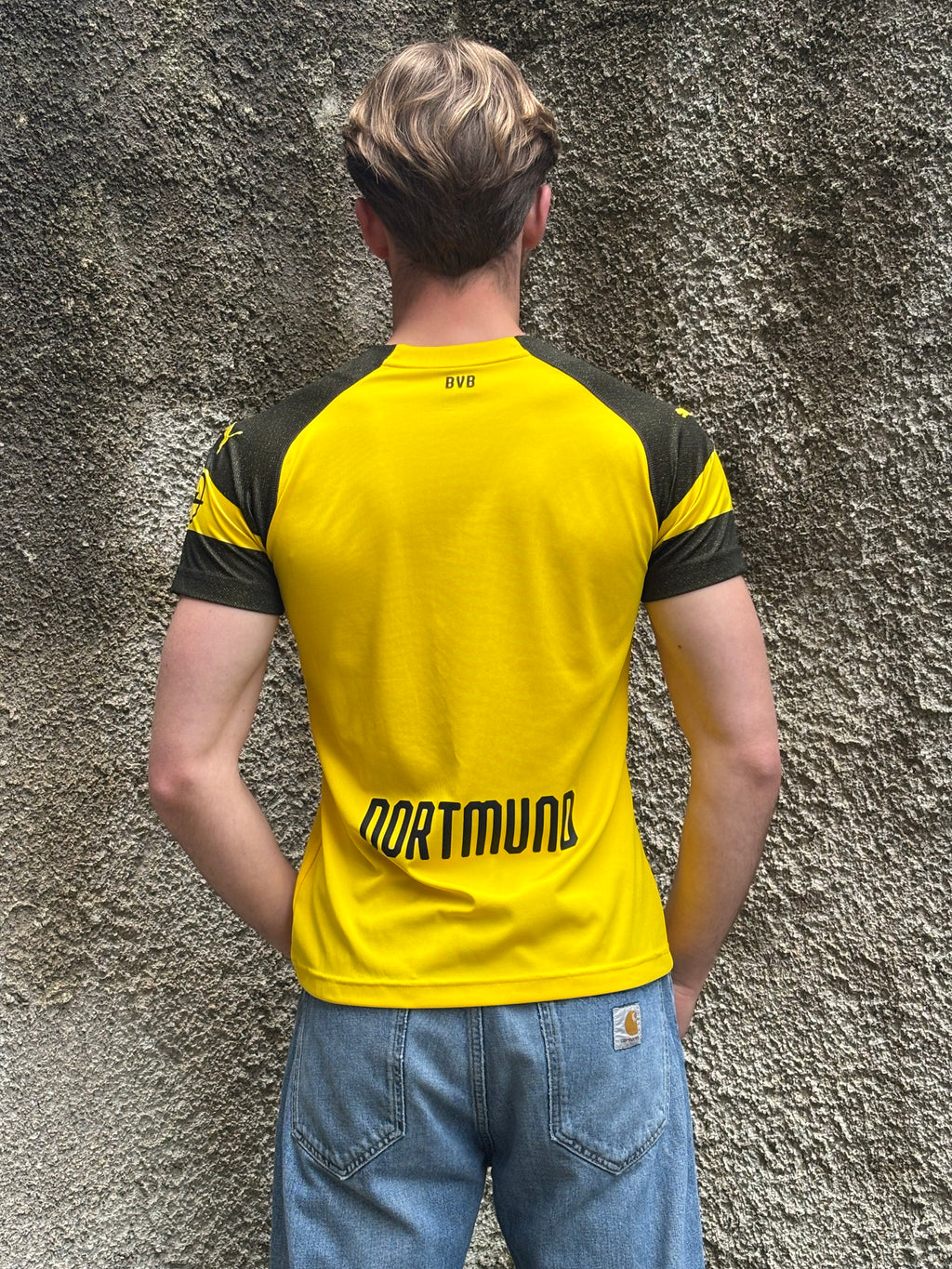 Maglia Borussia Dortmund Home 2018/19 Puma Evonik Gialla/Nera