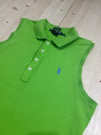 Polo Smanicata Ralph Lauren Verde Lime – Vintage