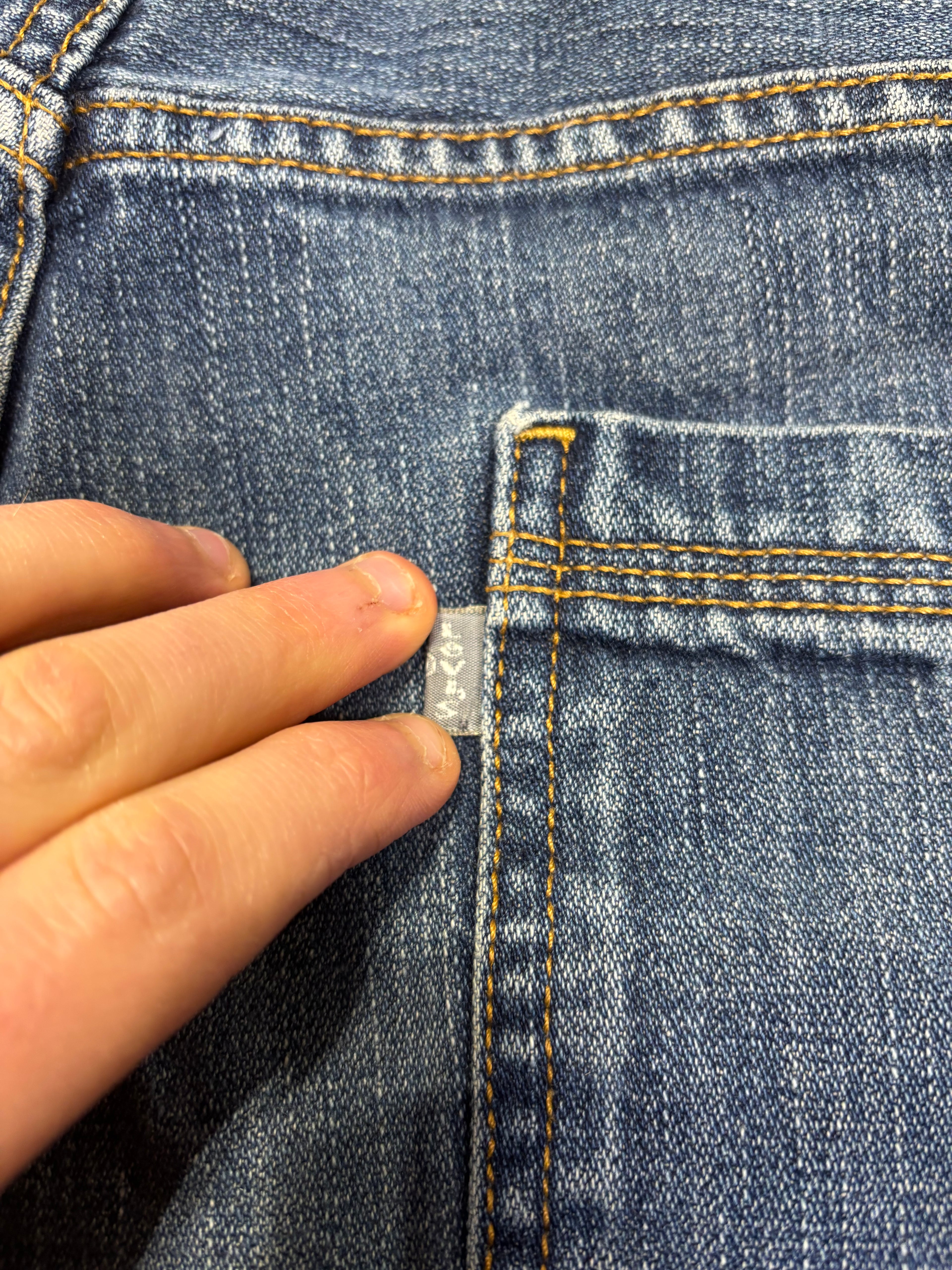 Bermuda Vintage Denim Carpenter Levi’s SilverTab