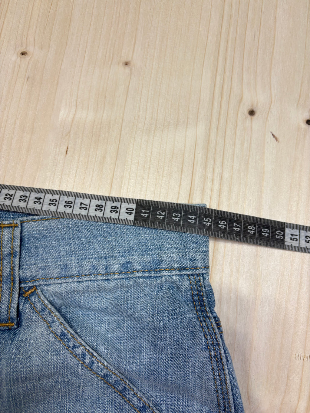 Bermuda Vintage Denim Carpenter Built Rite by Steve & Barry’s
