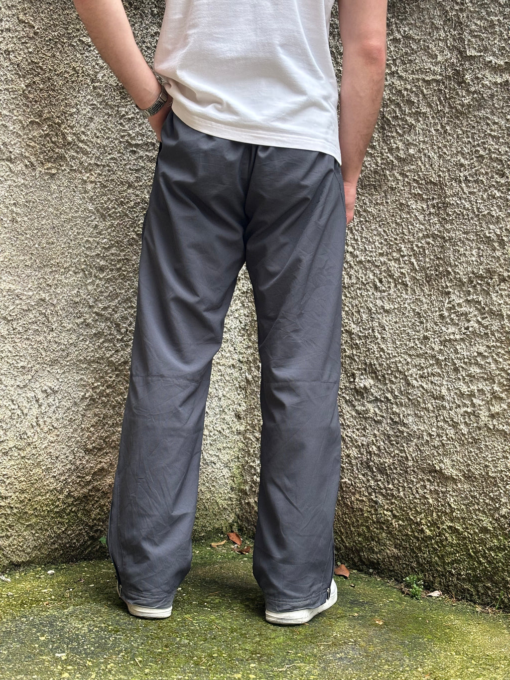 Reebok Vintage Trackpants Grigio Antracite Loose Fit