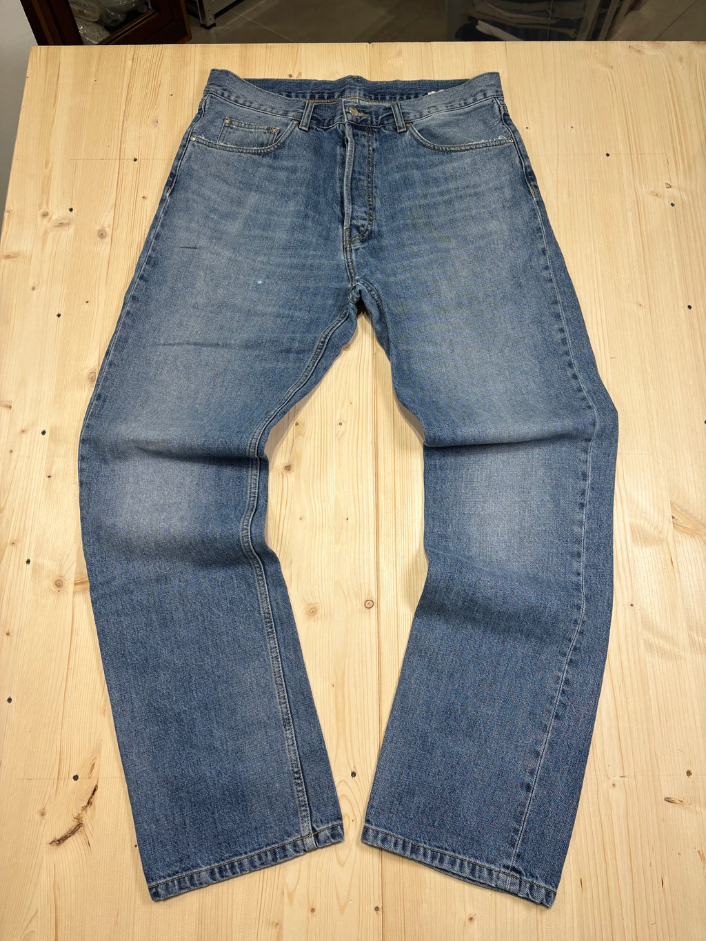 Carhartt Vintage Light Wash Denim Jeans Straight Leg