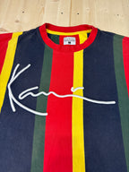 T-Shirt Karl Kani Striped Logo Multicolor
