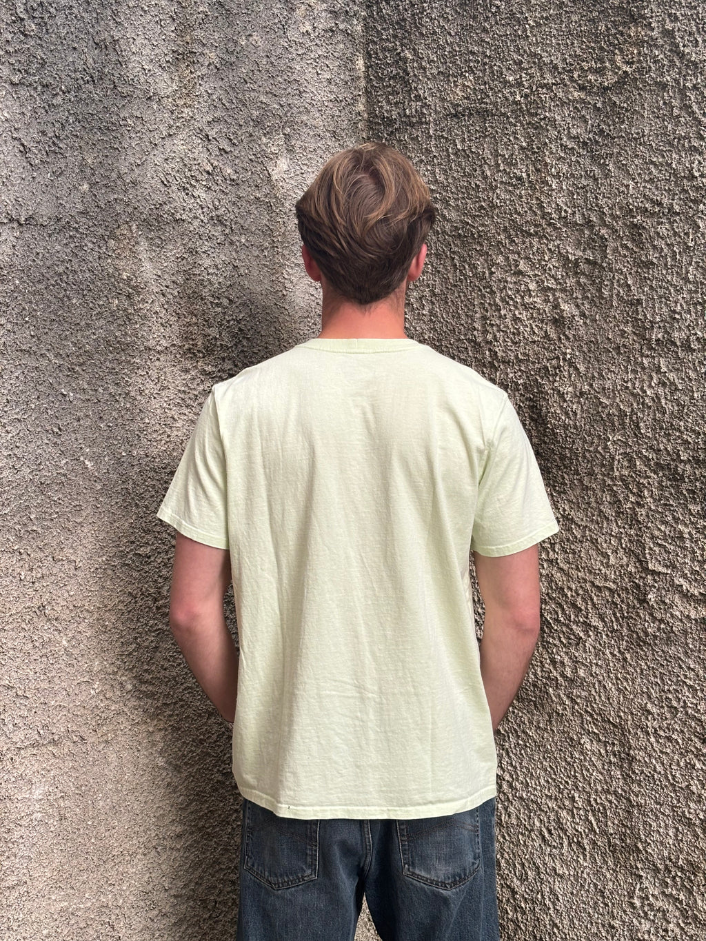 T-Shirt Carhartt Pocket Verde Chiaro Vintage
