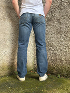 Carhartt Vintage Blue Wash Denim Jeans Straight Leg