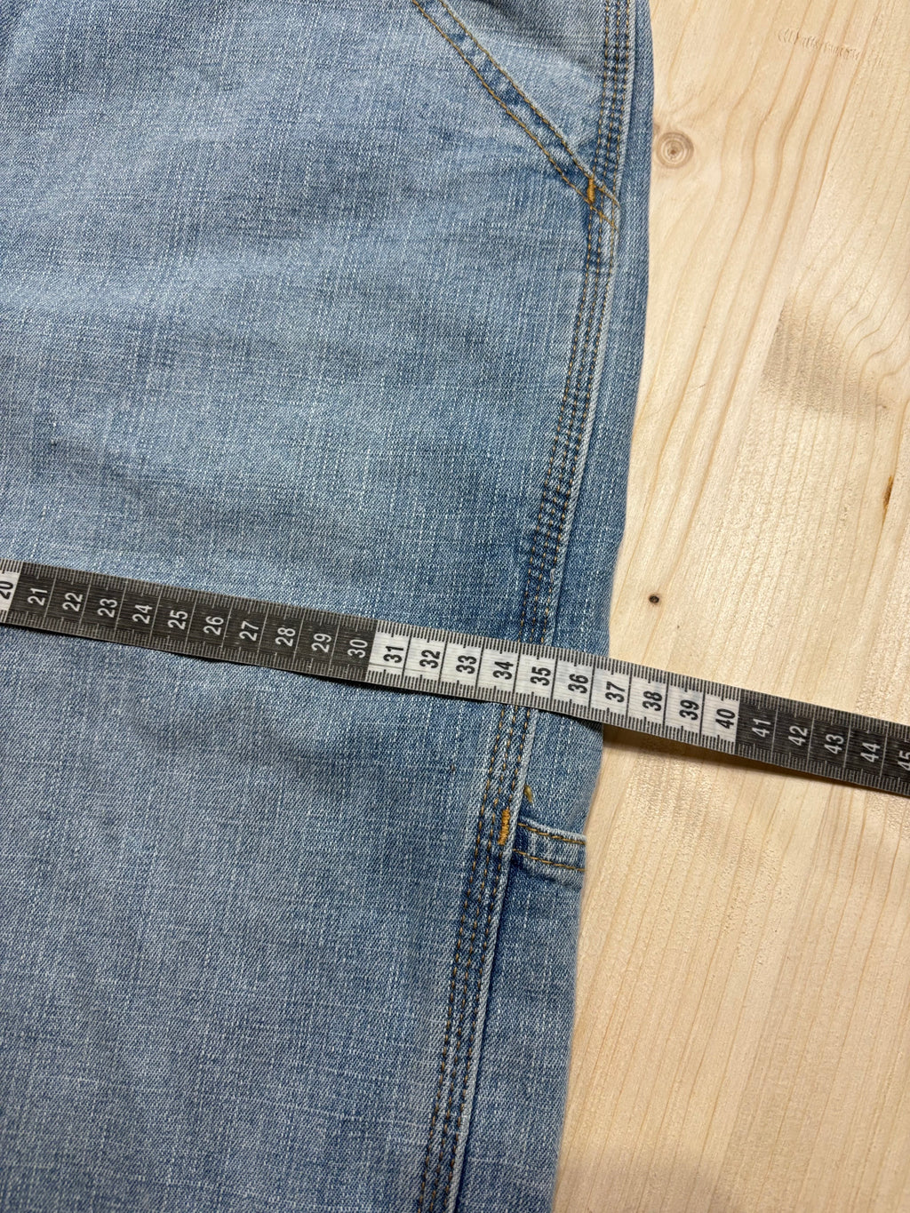 Bermuda Vintage Denim Carpenter Built Rite by Steve & Barry’s
